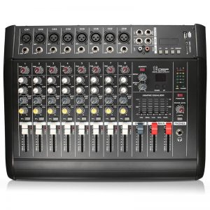 And select the audio control 8 Mixer channels + Amplifire 250W 2 in 1.