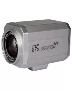 Dsp 27X Zoom CCTV box Camera with OSD menu.